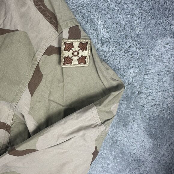 Vintage US Army Camo Coat Men Small Extra Short DCU Desert Camoflauge 2nd ID - Picture 4 of 13
